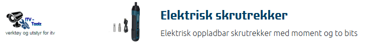 Elskrutrekker